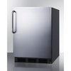 Summit Appliance Div. Summit  ADA Comp Freestanding Refrigerator 5.5 Cu. Ft. Black AL752BKSSTB
